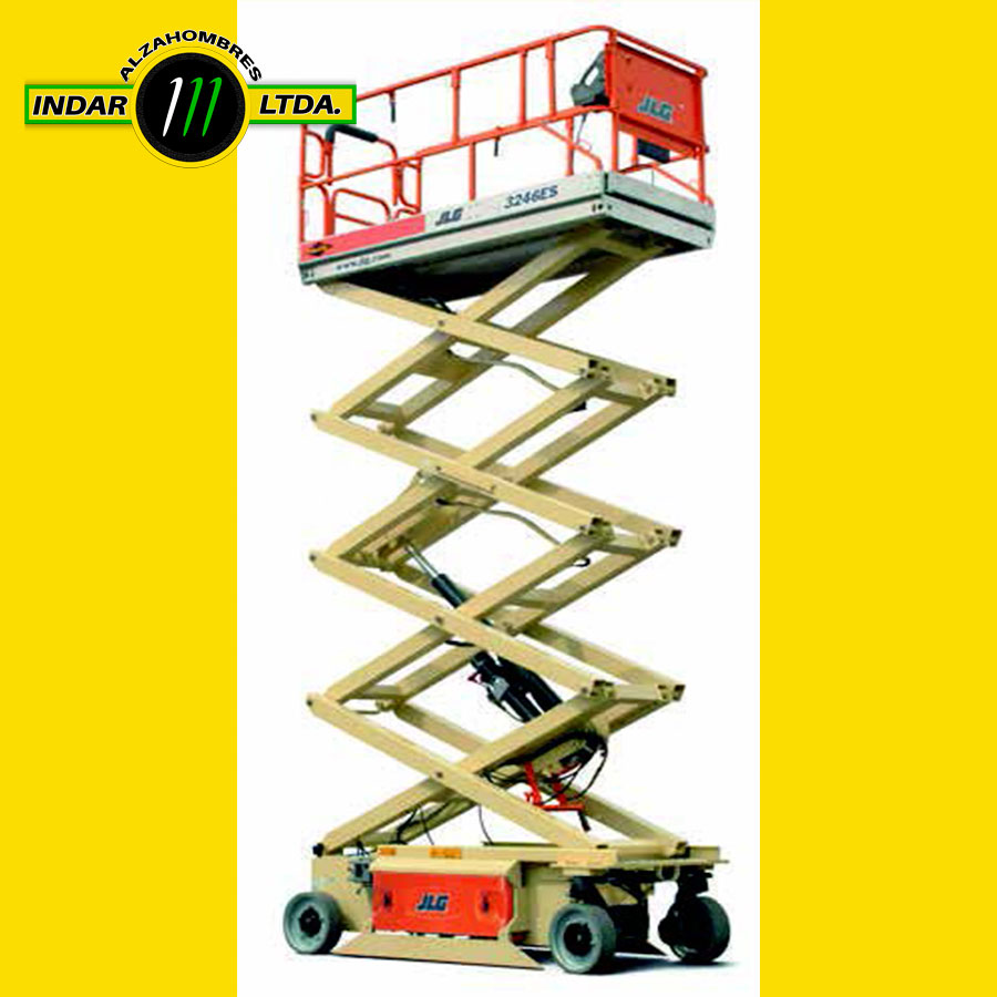 14PLATAFORMA DE TIJERA ELECTRICA JLG 3246ES 11.68MT